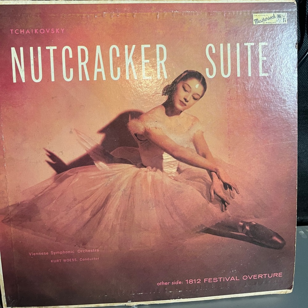 Nutcracker Suite Tchaikovsky Viennese symphonic orchestra. Classic holiday LP